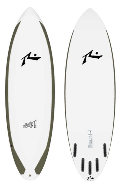 So Fuunnn! 6&#39;0&quot; x 20.75 X 2.6 - 37.00L, Round, 5x  Futures Fin Boxes, EPS Carbon Rails - ID:926339