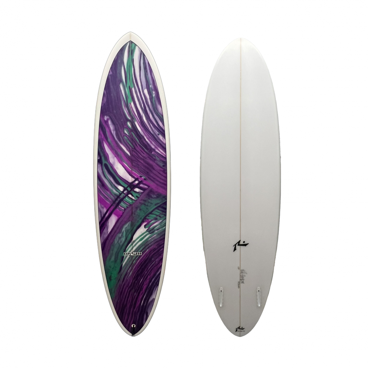 Express 6&#39;8&quot; x 20.75 X 2.75 - 41.90L, Round Pin, 2x  Futures Fin Boxes, PU - ID:929660
