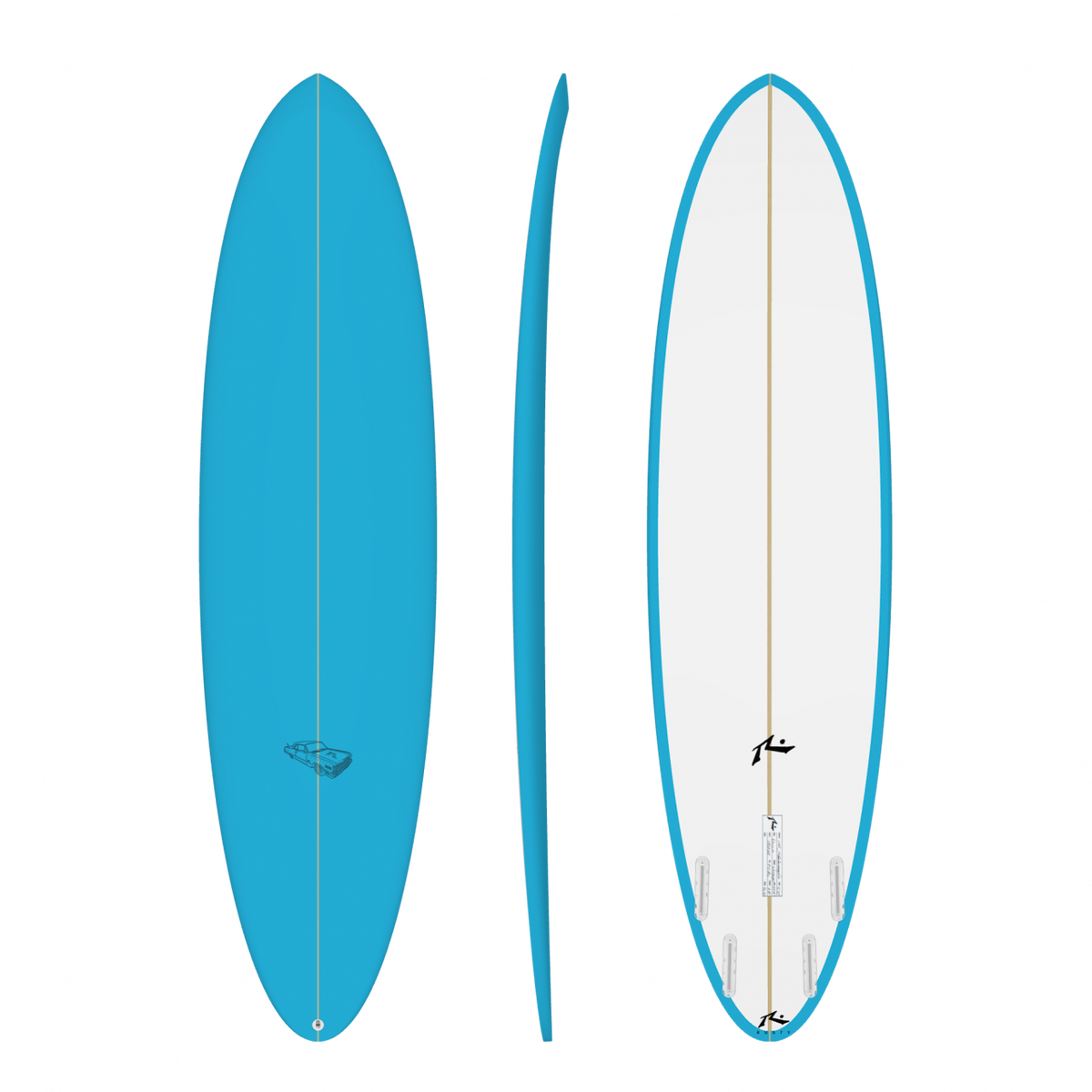 Lowrider 6&#39;6&quot; x  X , Round Pin, 2x  FCS 1 + Futures Fin Boxes, PU - ID:968052