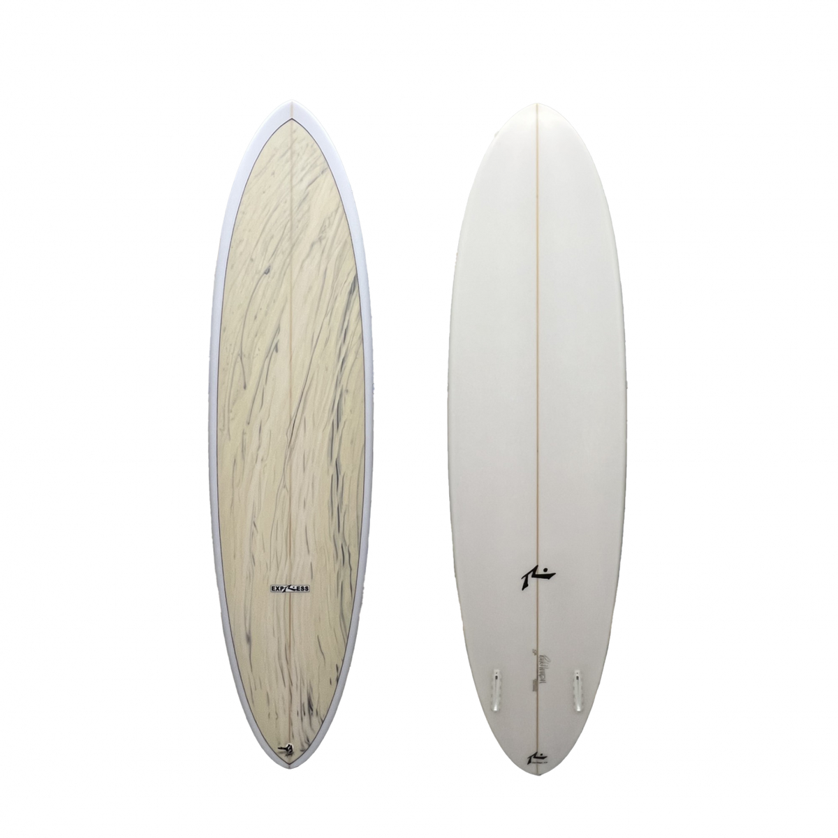 Express 6&#39;10&quot; x 21.1 X 2.82 - 44.60L, Round Pin, 2x  Futures Fin Boxes, PU - ID:929661