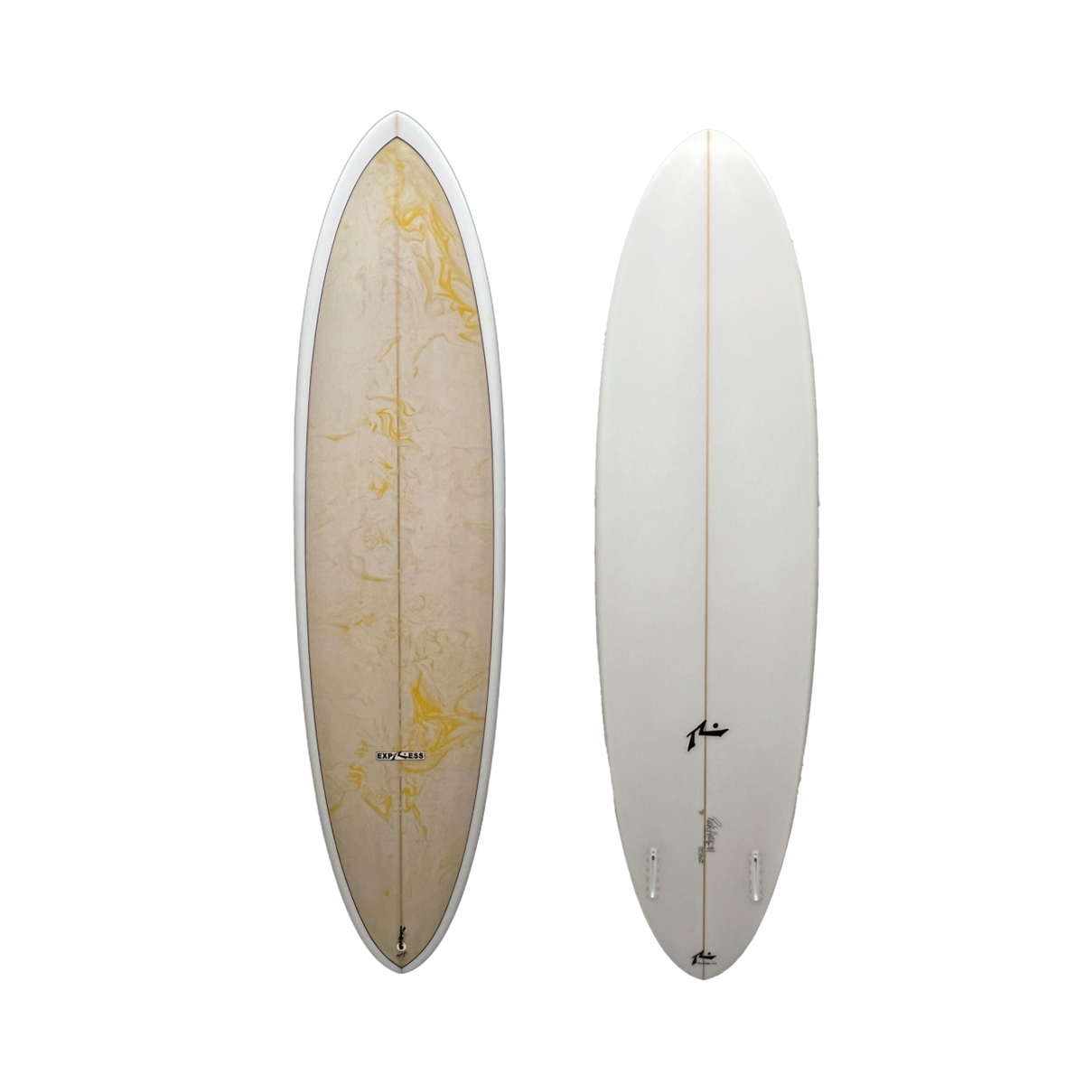 Express 7&#39;0&quot; x 21.25 X 2.87 - 46.70L, Round Pin, 2x  Futures Fin Boxes, PU - ID:929662
