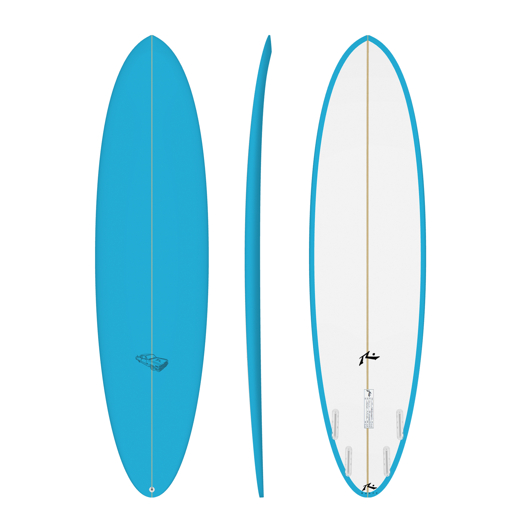 Rusty Surfboards Lowrider Model