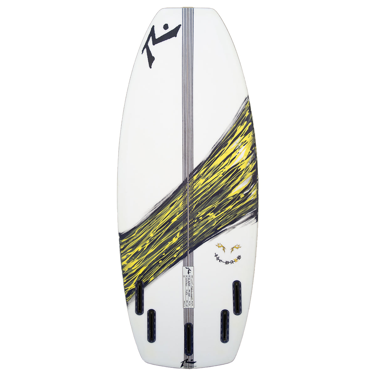 The Barb - Wakesurf Board - Rusty Wakesurf - Bottom View