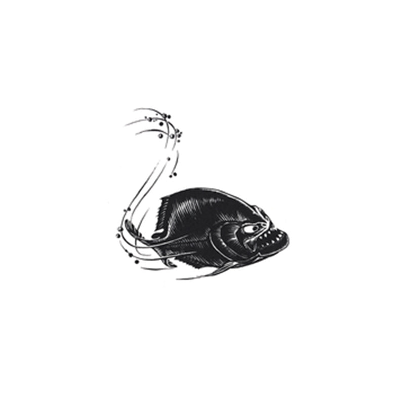 Piranha Logo - Rusty Surfboards