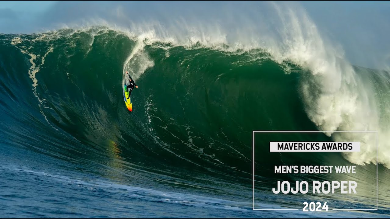Jo Jo Roper Wins Biggest Wave - 2024 Mavericks Awards