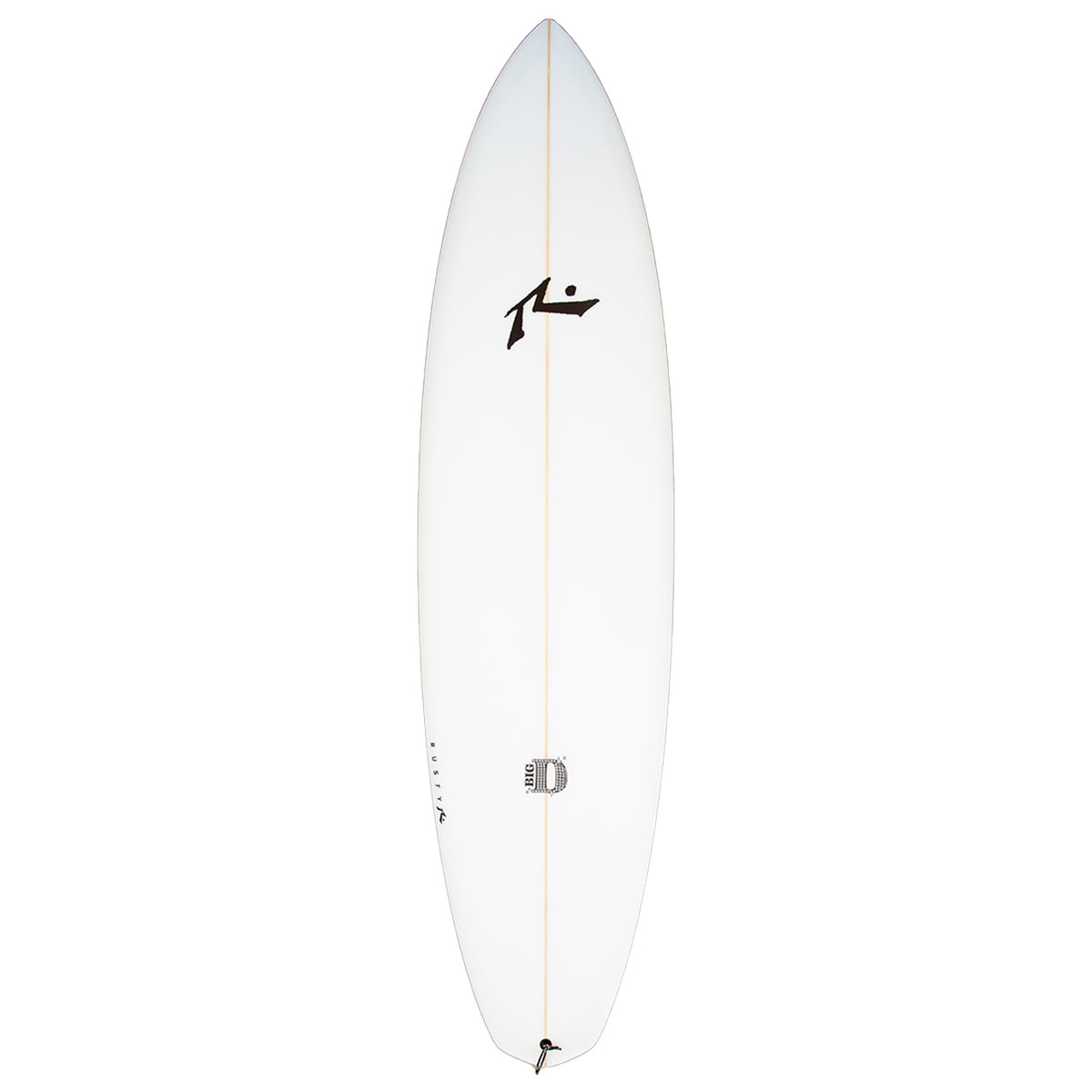 Big D Midlength - Deck View - Rusty Surfboards - Made To Order