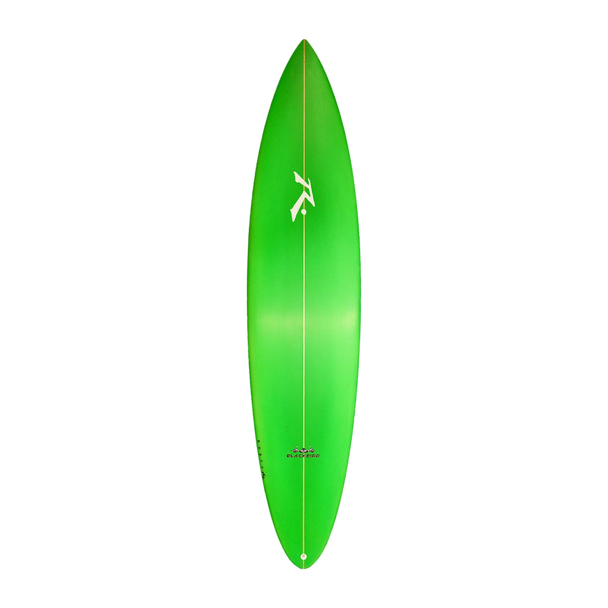 7&#39;10 Blackbird Step Up - Green Surfboard - Rusty Surfboards
