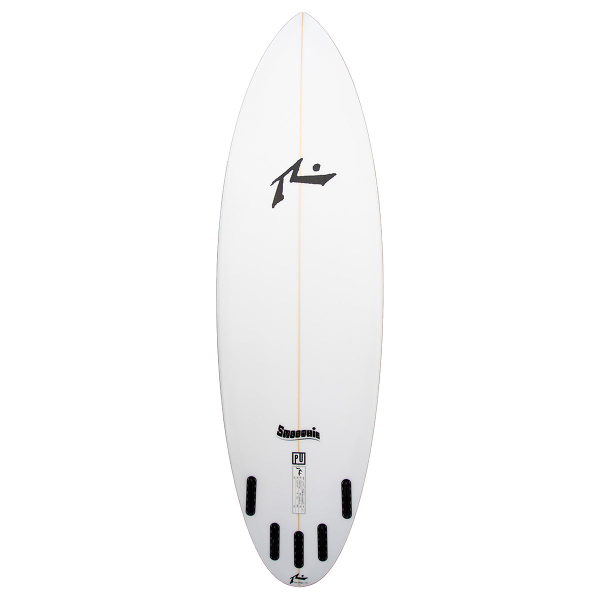 Smoothie Surfboard - In Stock - Bottom View - Rusty Surfboards