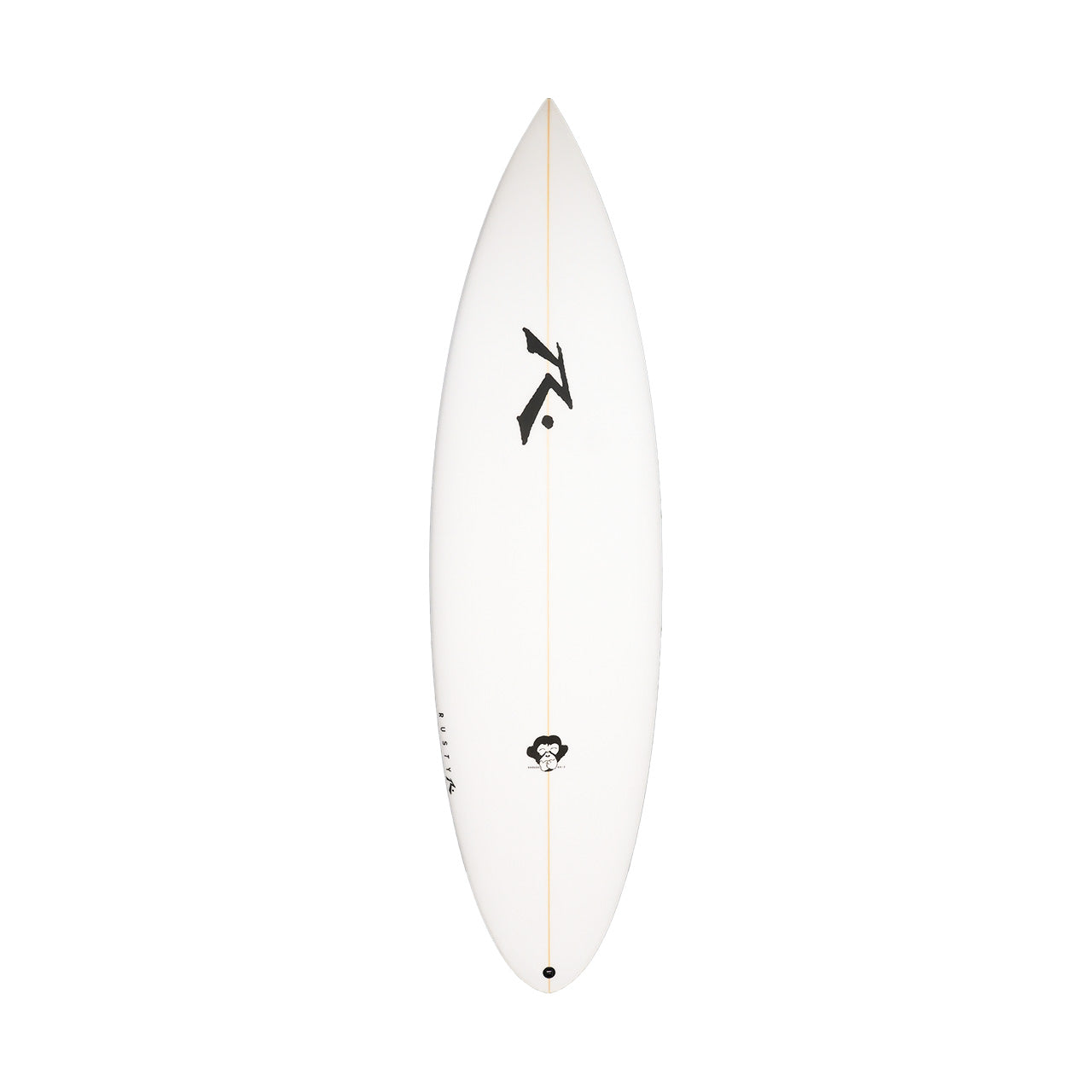 Enough Said High Performance Shortboard - In Stock - Deck View - Rusty Surfboards