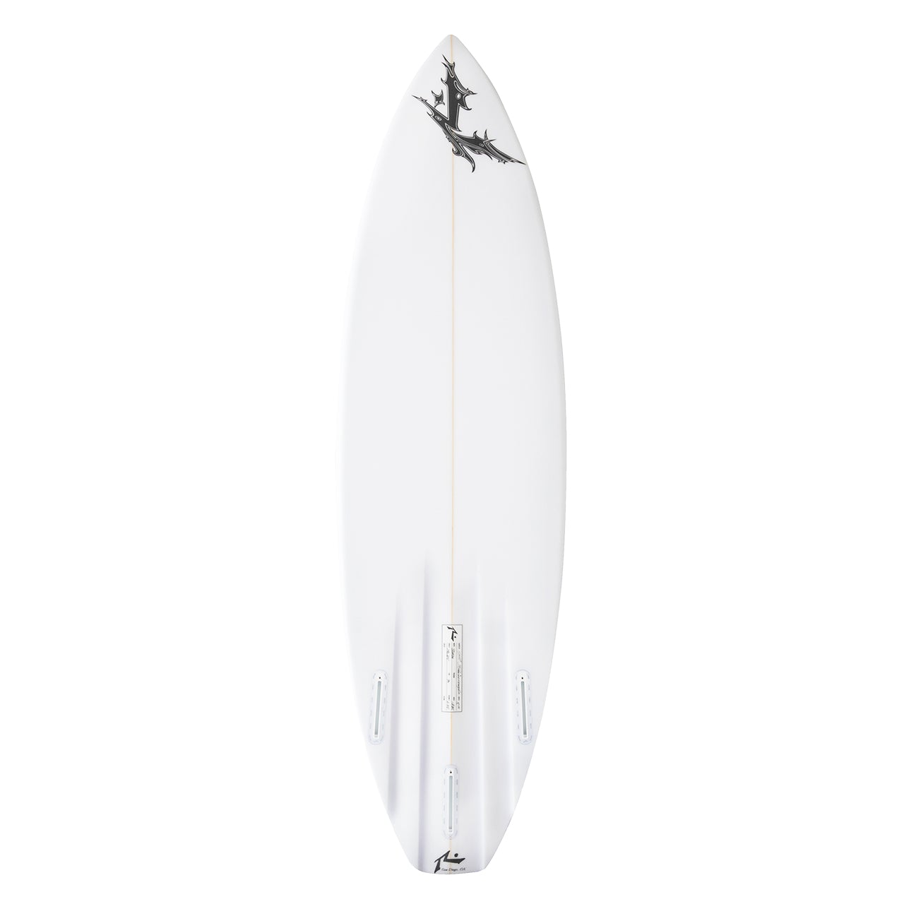 Blade Deck View - Rusty Surfboard