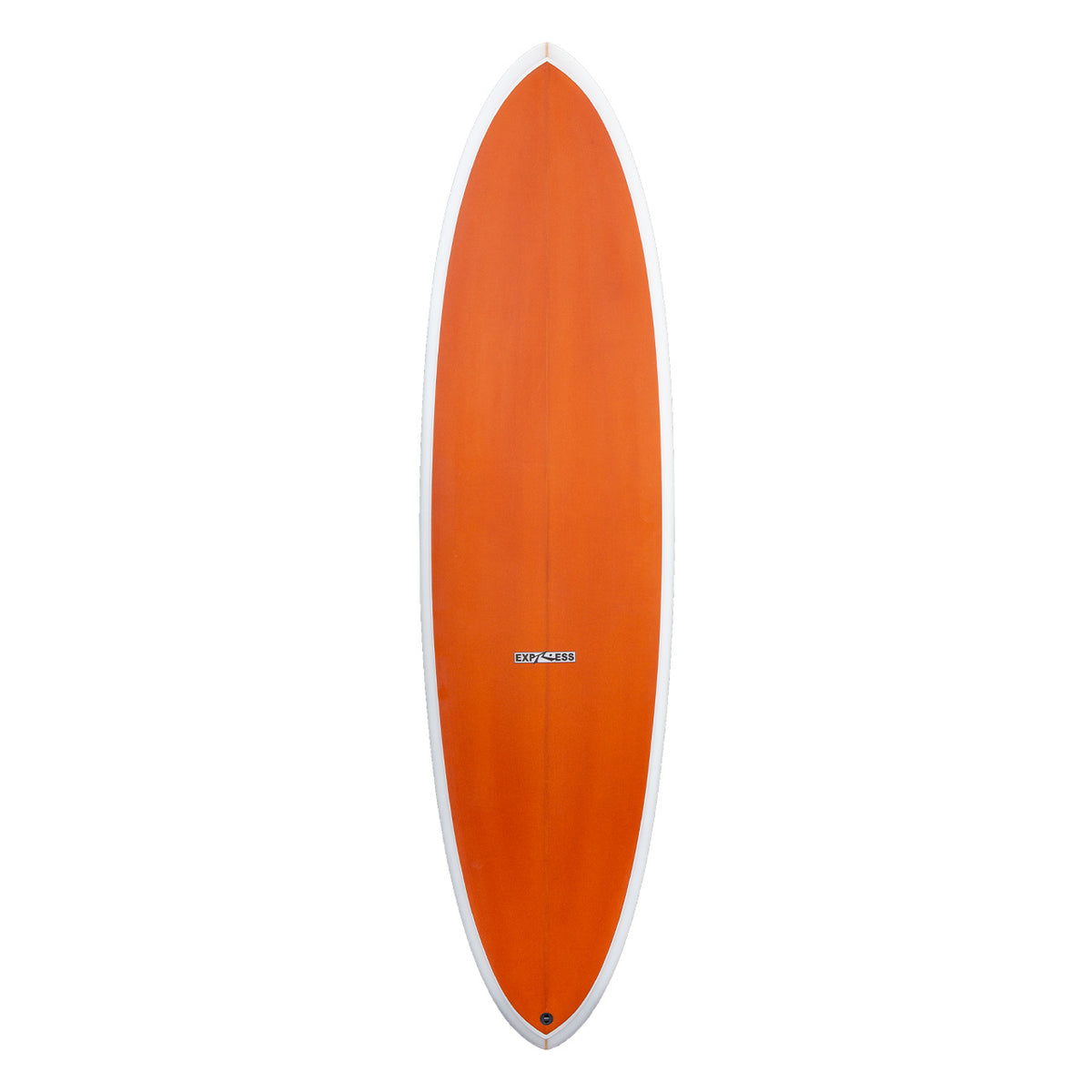 Express Midlength Surfboard - Root Beer - Deck - Rusty Surfboards 